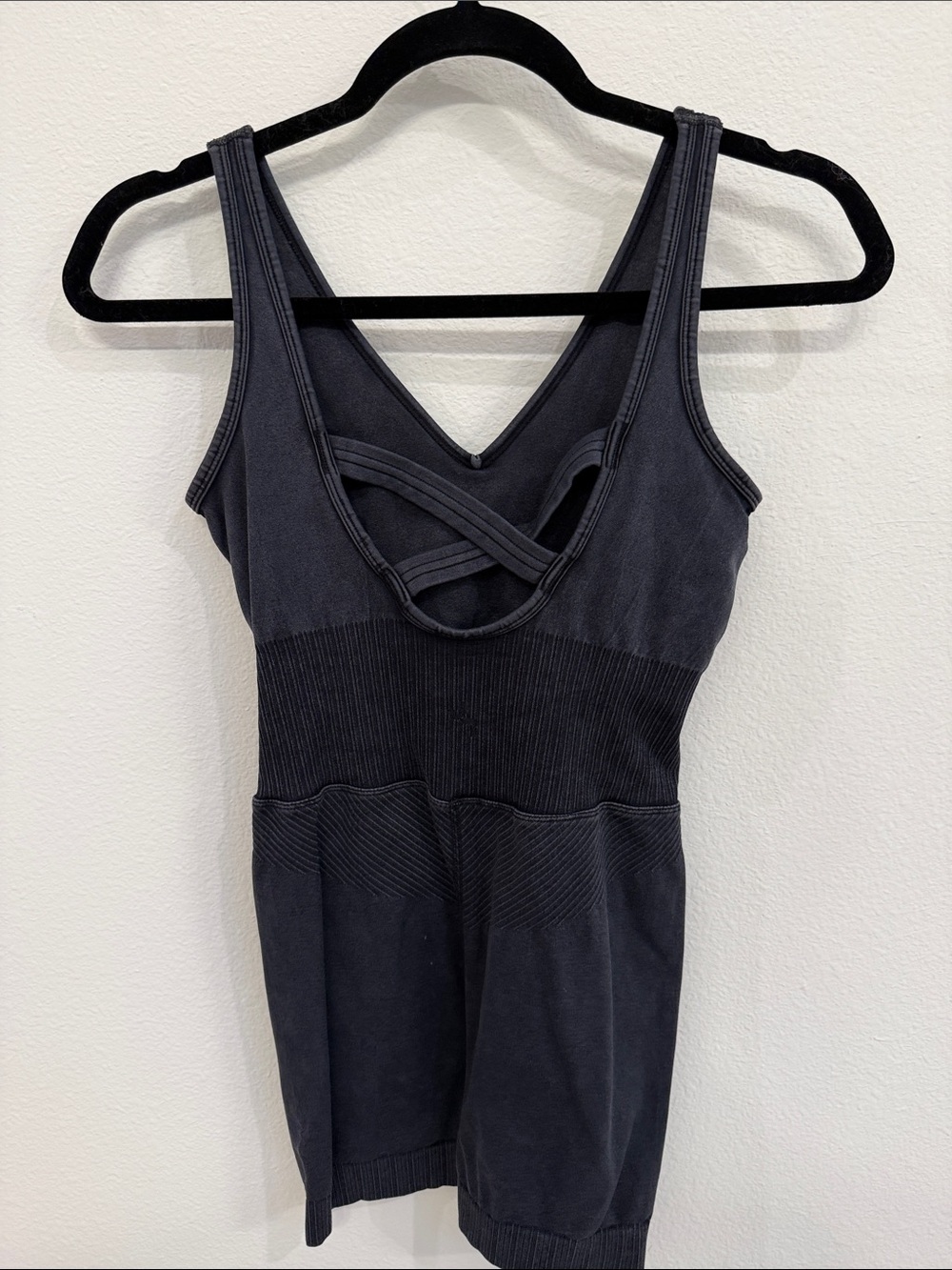 JoyLab Ribbed One-Piece Romper - Picture 2 of 3